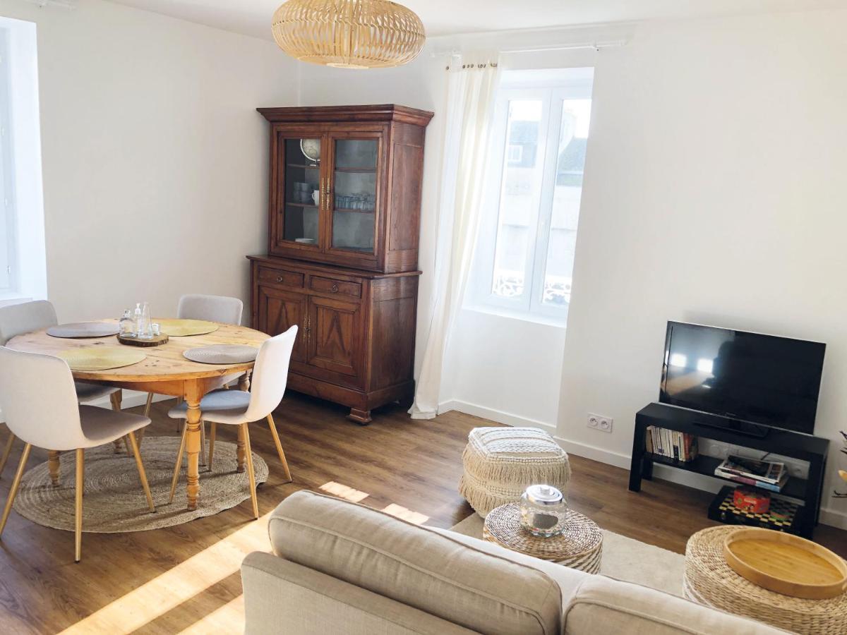 Chez Jeannette, Appartement Entre Centre Et Plages Concarneau Bagian luar foto