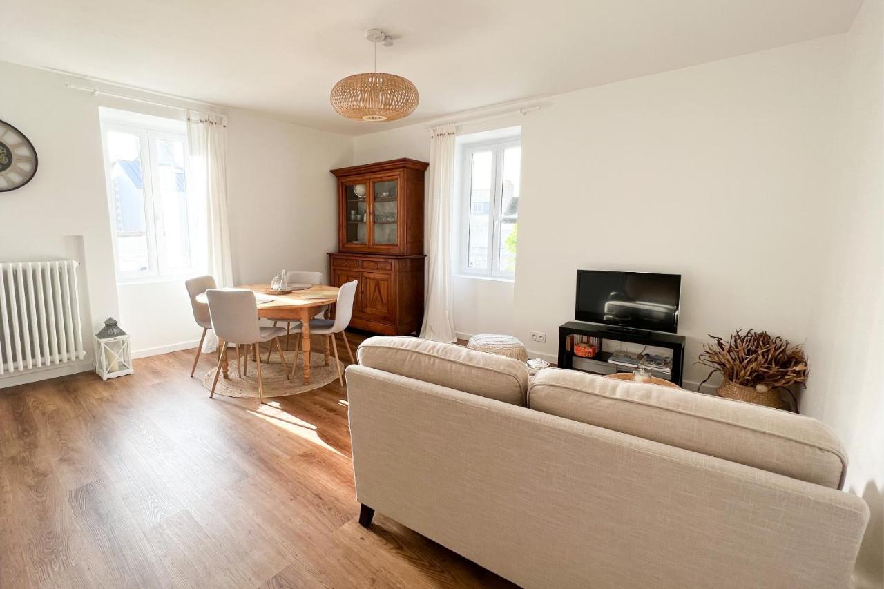 Chez Jeannette, Appartement Entre Centre Et Plages Concarneau Bagian luar foto