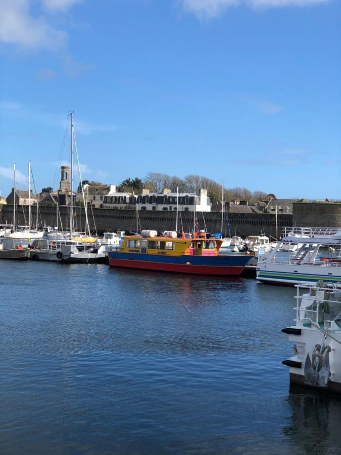 Chez Jeannette, Appartement Entre Centre Et Plages Concarneau Bagian luar foto
