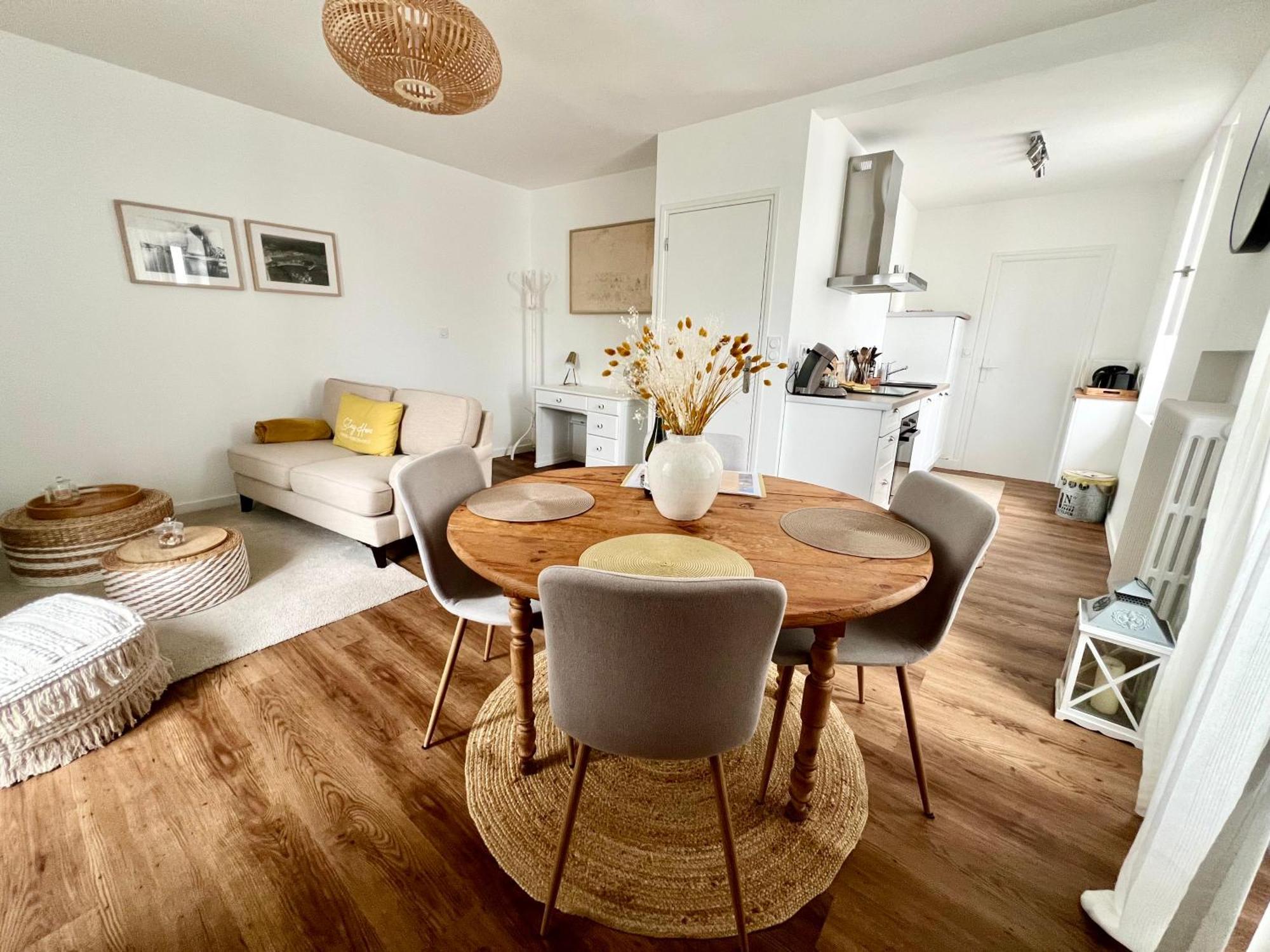 Chez Jeannette, Appartement Entre Centre Et Plages Concarneau Bagian luar foto